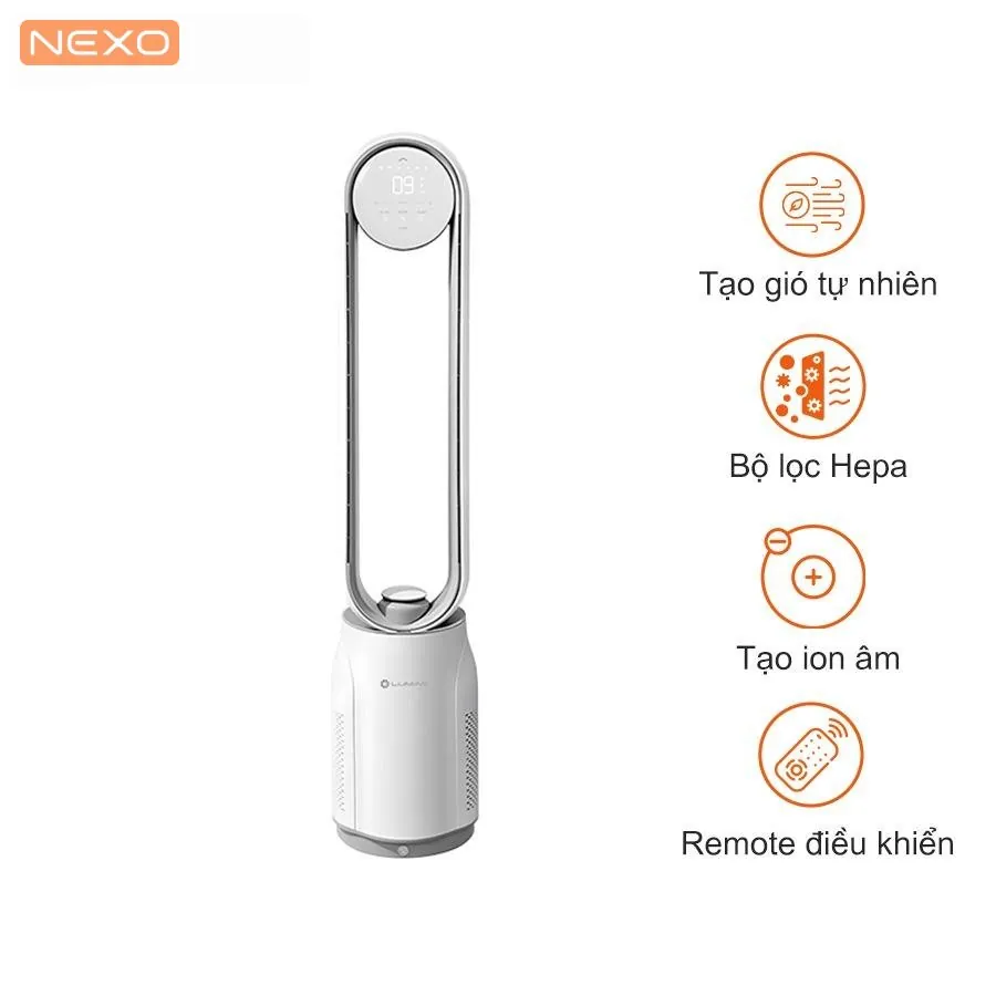 Quạt không cánh Lumias T08 Plus – Hàng Chính Hãng