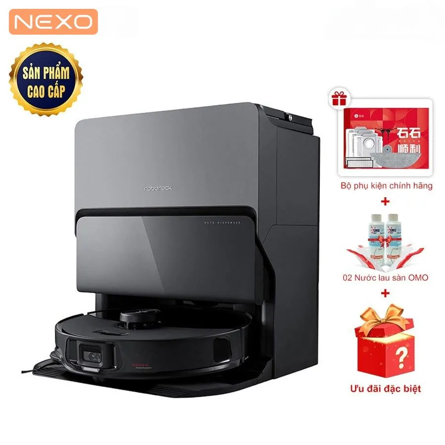 Robot hút bụi lau nhà Roborock S8 MaxV Ultra – Bản Quốc Tế